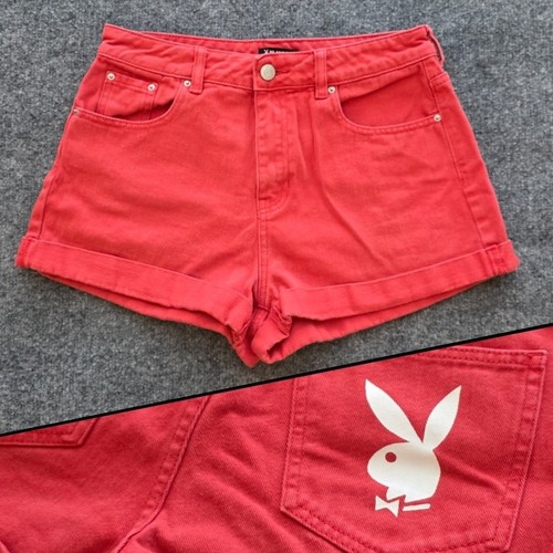Playboy streetwear red denim - playboy,