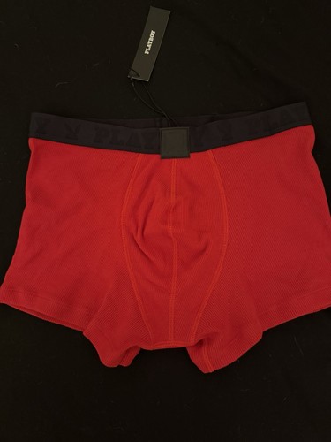 Playboy mens red boxer - playboy,