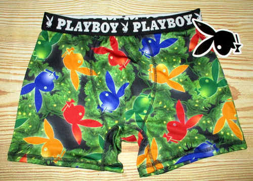 Mens playboy christmas boxer - playboy,